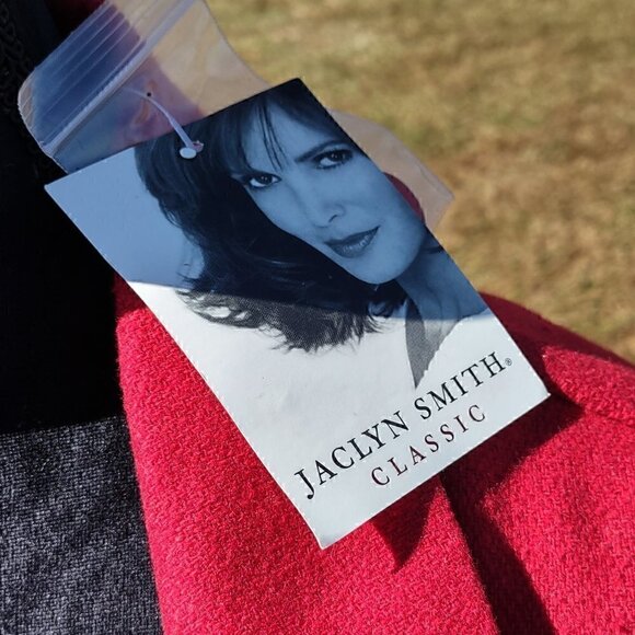 JACLYN SMITH Women's Red Coat Size Small  (NWT) - Picture 6 of 9